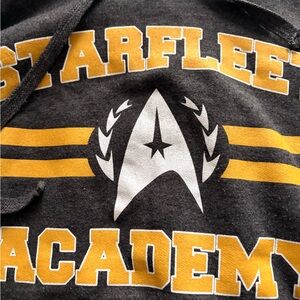 Star Trek Starfleet Academy Graphic hoodie small